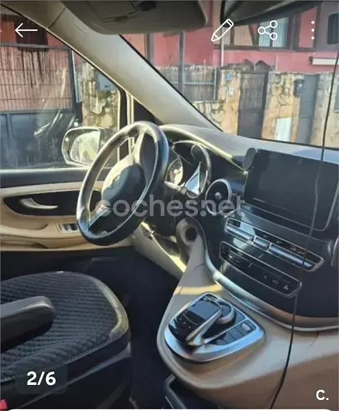Usado Mercedes V220 Exclusive 163 CV (119 kW) 2017 Marrón Monovolumen