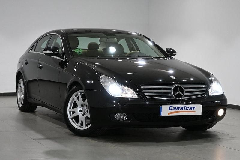 Usado Mercedes CLS350 292 CV (214 kW) 2006 Negro Berlina