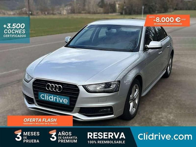 Gris Usado 2014 Audi A4 S-Line Berlina | 8990 € (Buen precio) - Imagen 1/3