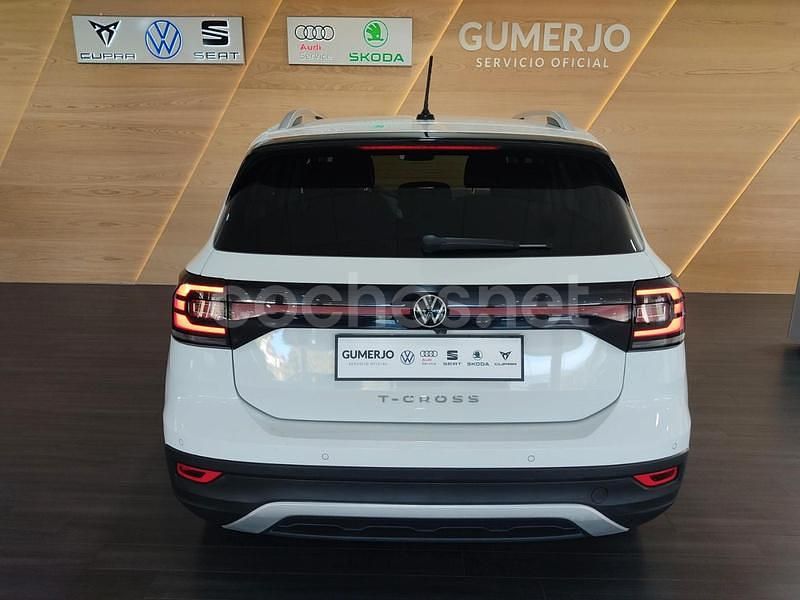 Usado VW T-Cross Sportline 110 CV (80 kW) 2021 Blanco SUV