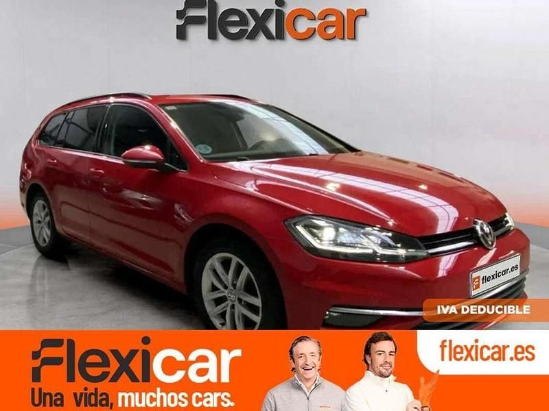 Rojo Usado 2020 VW Golf VII Advance Familiar | 17.190 € (Buen precio) - Imagen 1/4