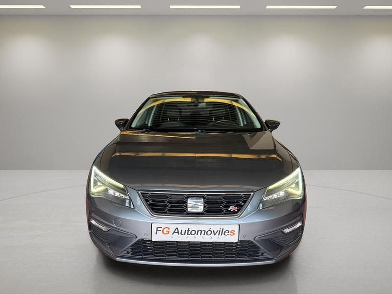 Usado Seat Leon FR 184 CV (135 kW) 2018 Gris Berlina