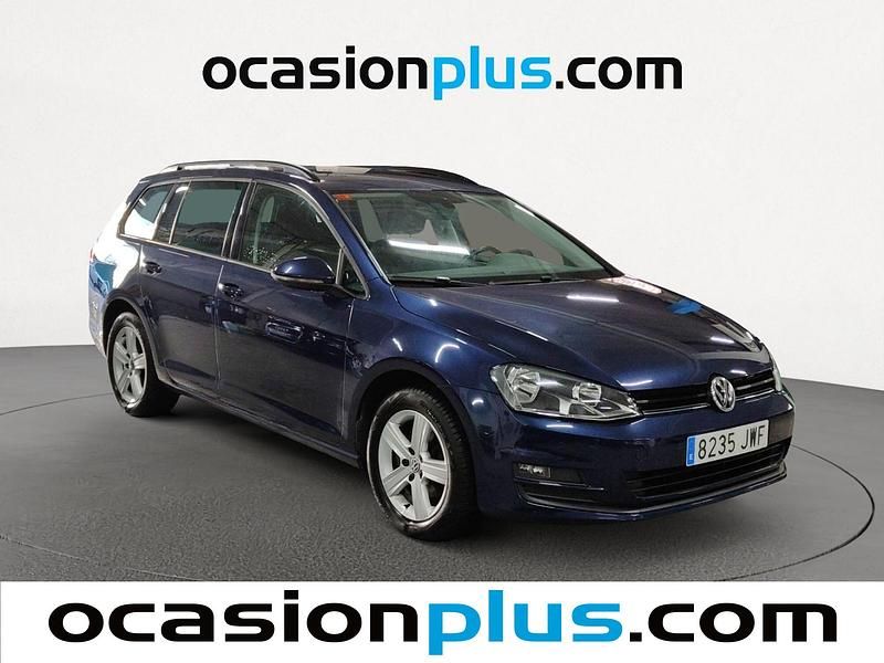 Usado VW Golf VII Advance 125 CV (91 kW) 2017 Azul Familiar