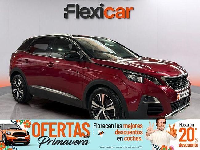 Usado Peugeot 3008 GT-line 130 CV (95 kW) 2018 Rojo SUV