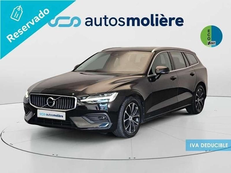 Negro Usado 2021 Volvo V60 Momentum Familiar | 19.718 € (Super precio) - Imagen 1/4