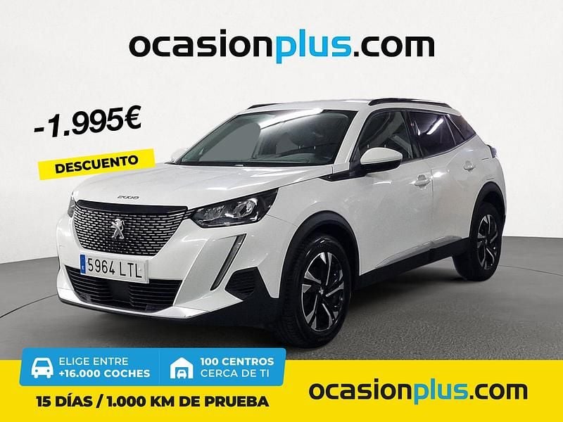 Blanco Usado 2021 Peugeot 2008 Allure SUV | 14.290 € (Precio justo) - Imagen 1/4