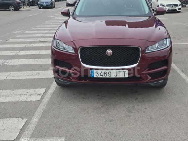 Granate Usado 2016 Jaguar F-Pace Portfolio SUV | 21.490 € (Precio justo) - Imagen 1/4