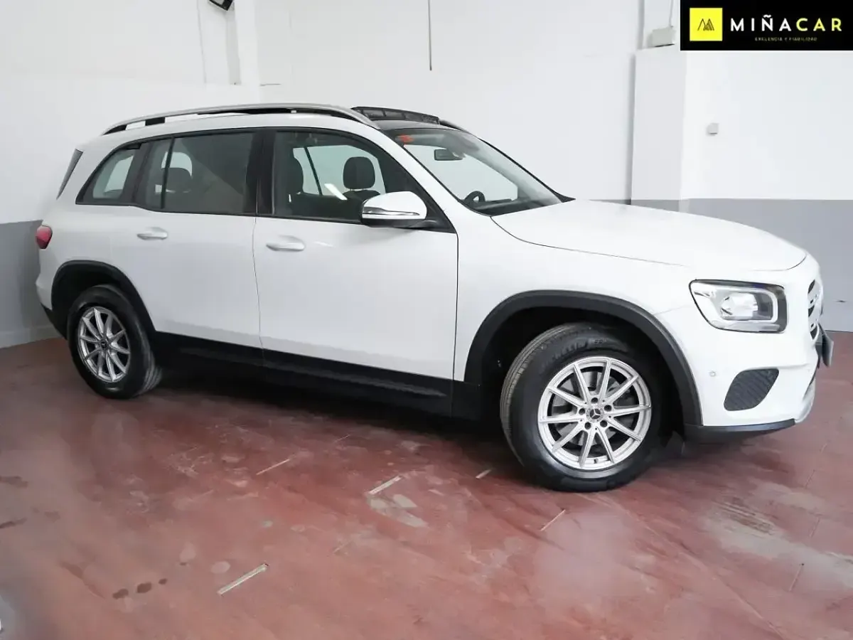 Usado Mercedes GLB200 150 CV (110 kW) 2021 Blanco SUV