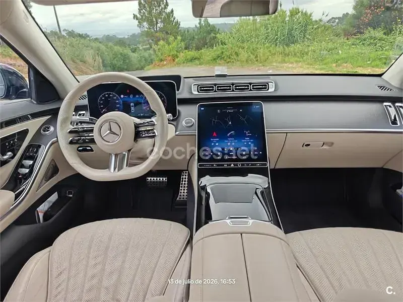 Usado Mercedes S500 435 CV (319 kW) 2021 Negro Berlina