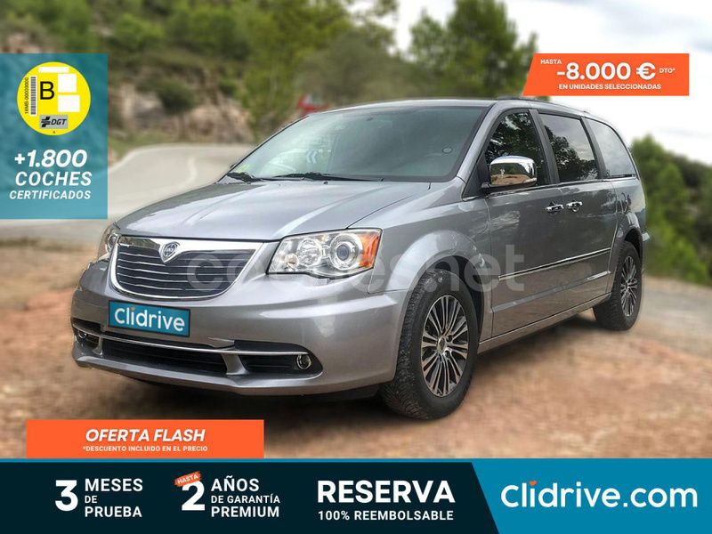 Gris / plata Usado 2015 Lancia Voyager S Monovolumen | 17.190 € (Un poco caro) - Imagen 1/3