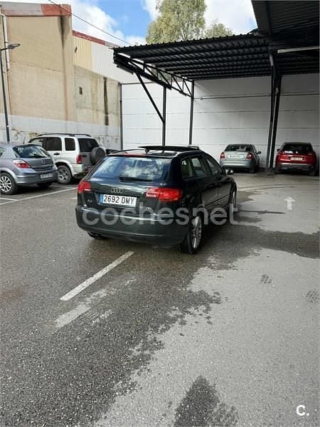 Usado Audi A3 Ambition 140 CV (102 kW) 2005 Verde Berlina