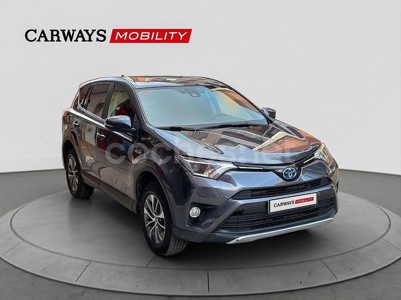 Usado Toyota RAV4 Hybrid Advance 197 CV (144 kW) 2018 Gris / plata SUV