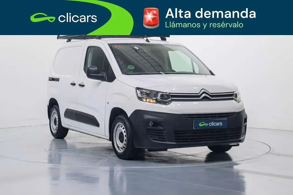 Usado Citroën e-Berlingo 102 CV (75 kW) 2021 Blanco Van