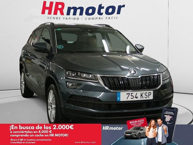 Gris Usado 2018 Skoda Karoq Ambition SUV | 17.190 € (Precio justo) - Imagen 1/4