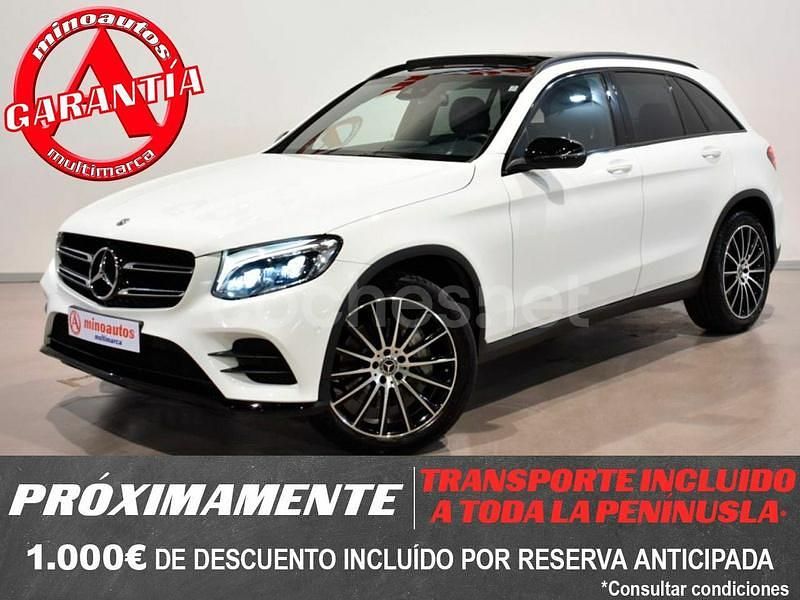Blanco Usado 2017 Mercedes GLC250 AMG SUV | 25.900 € (Precio justo) - Imagen 1/4