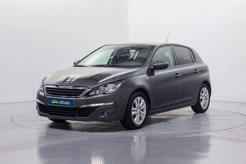 Usado Peugeot 308 Style 131 CV (96 kW) 2016 Gris Utilitario