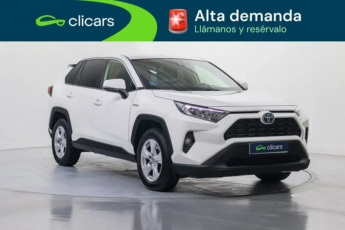 Brugt Toyota RAV4 Hybrid Business Edition 222 HK (163 kW) 2021 Hvid SUV