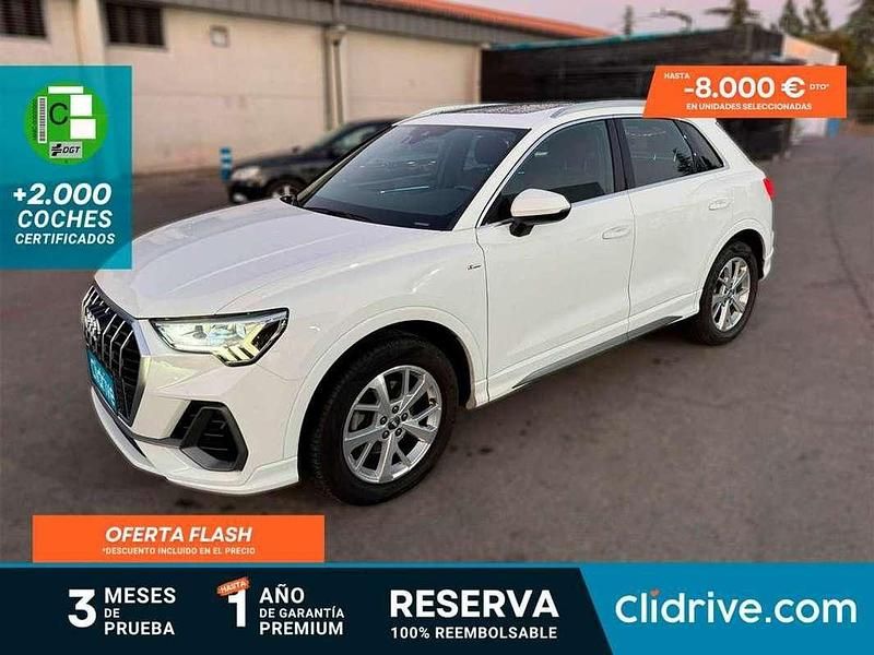 Usado Audi Q3 S-Line 150 CV (110 kW) 2019 Blanco SUV