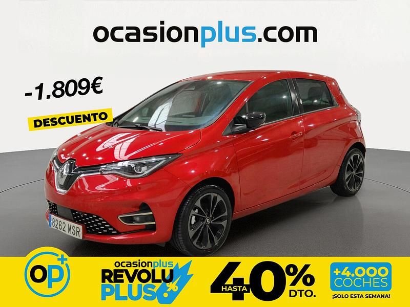 Usado Renault Zoe Intens 99 kW (135 CV) 2024 Rojo Utilitario