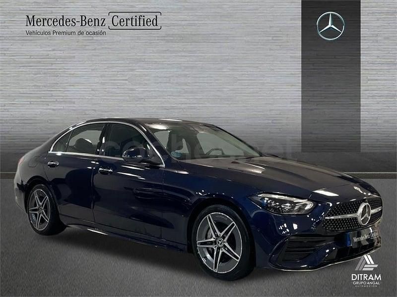 Usado Mercedes C220 200 CV (147 kW) 2023 Azul Berlina