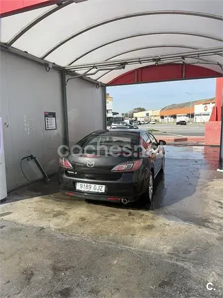 Usado Mazda 6 Sportive 140 CV (102 kW) 2008 Negro Berlina