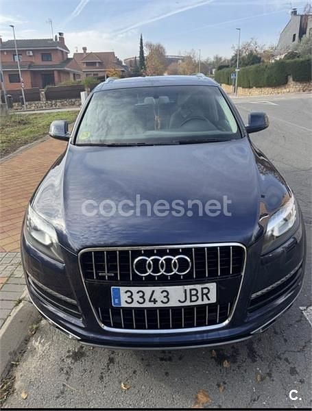 Usado Audi Q7 Advanced 204 CV (150 kW) 2014 Azul SUV