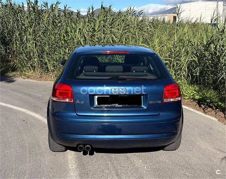 Usado Audi A3 Ambition 150 CV (110 kW) 2004 Azul Berlina