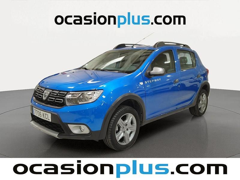 Usado Dacia Sandero Stepway 90 CV (66 kW) 2017 Azul Utilitario