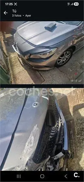 Usado Mercedes CLA180 Shooting Brake 122 CV (89 kW) 2018 Gris / plata Familiar