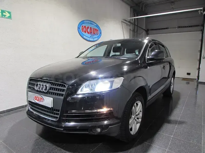 Usado Audi Q7 241 CV (177 kW) 2009 Negro SUV