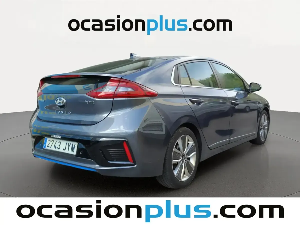 Usado Hyundai Ioniq Style 141 CV (103 kW) 2017 Gris Utilitario