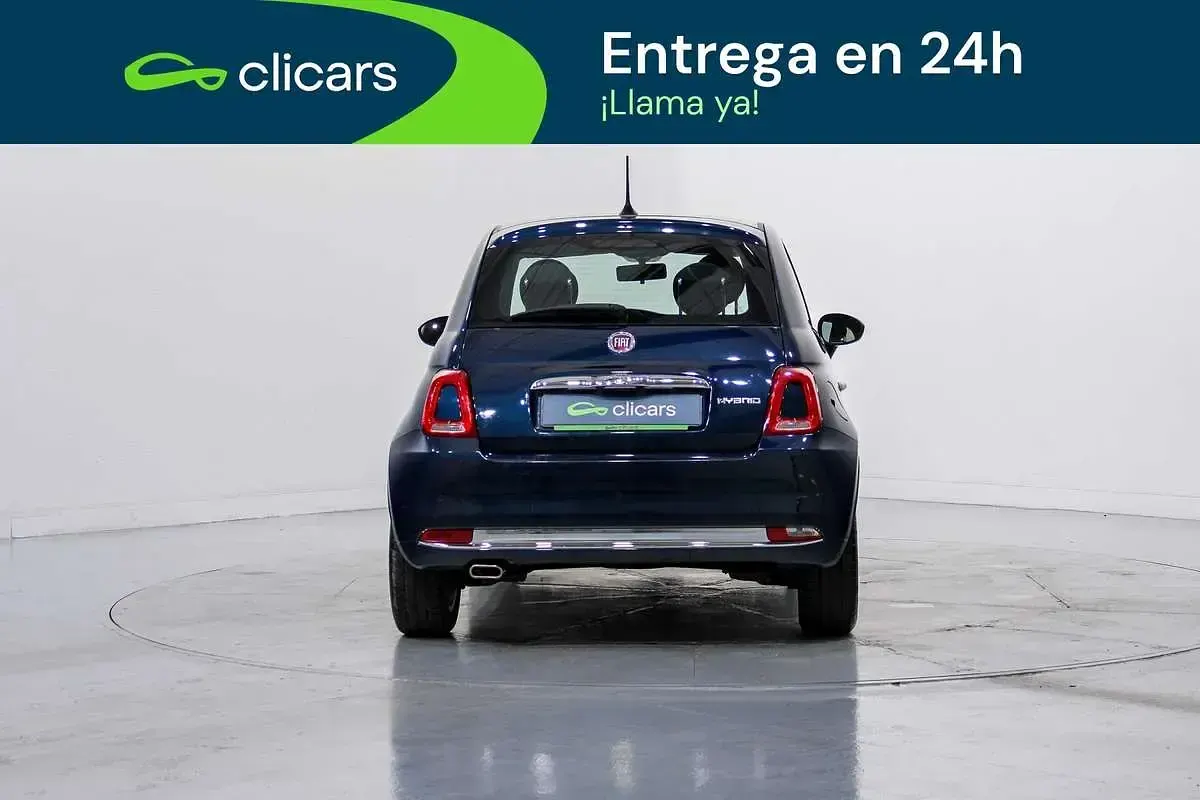 Usado Fiat 500 71 CV (52 kW) 2024 Azul Utilitario