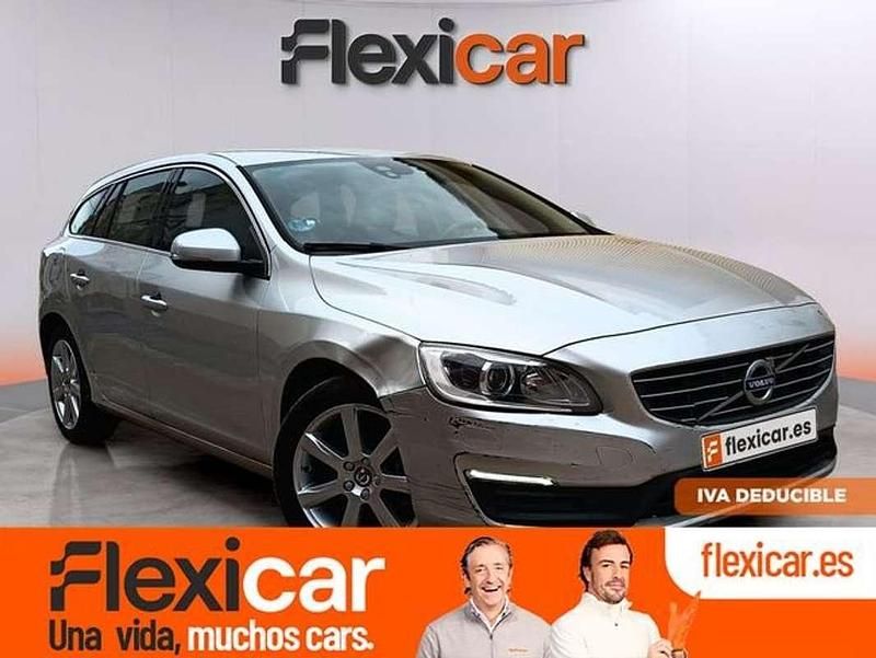 Gris Usado 2018 Volvo V60 Kinetic Familiar | 19.290 € (Super precio) - Imagen 1/4