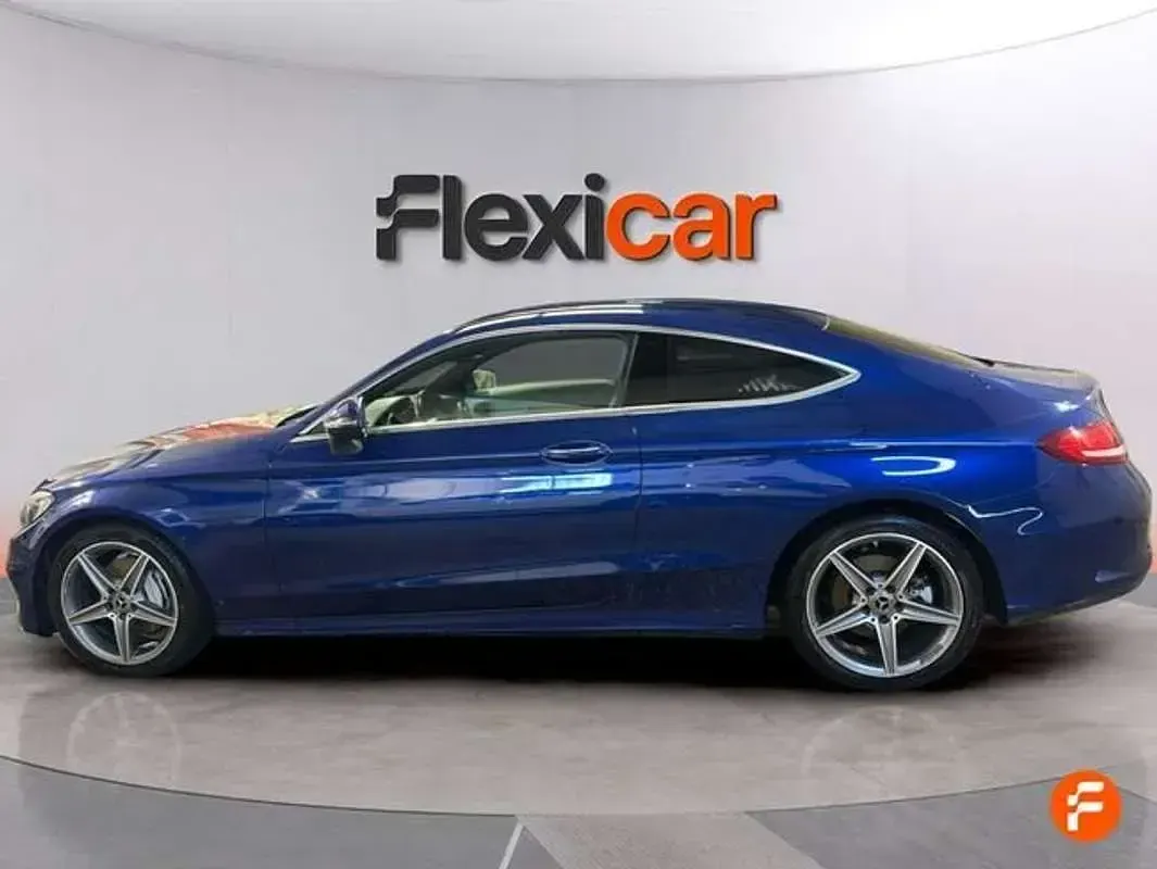 Usado Mercedes C220 170 CV (125 kW) 2018 Azul Coupe