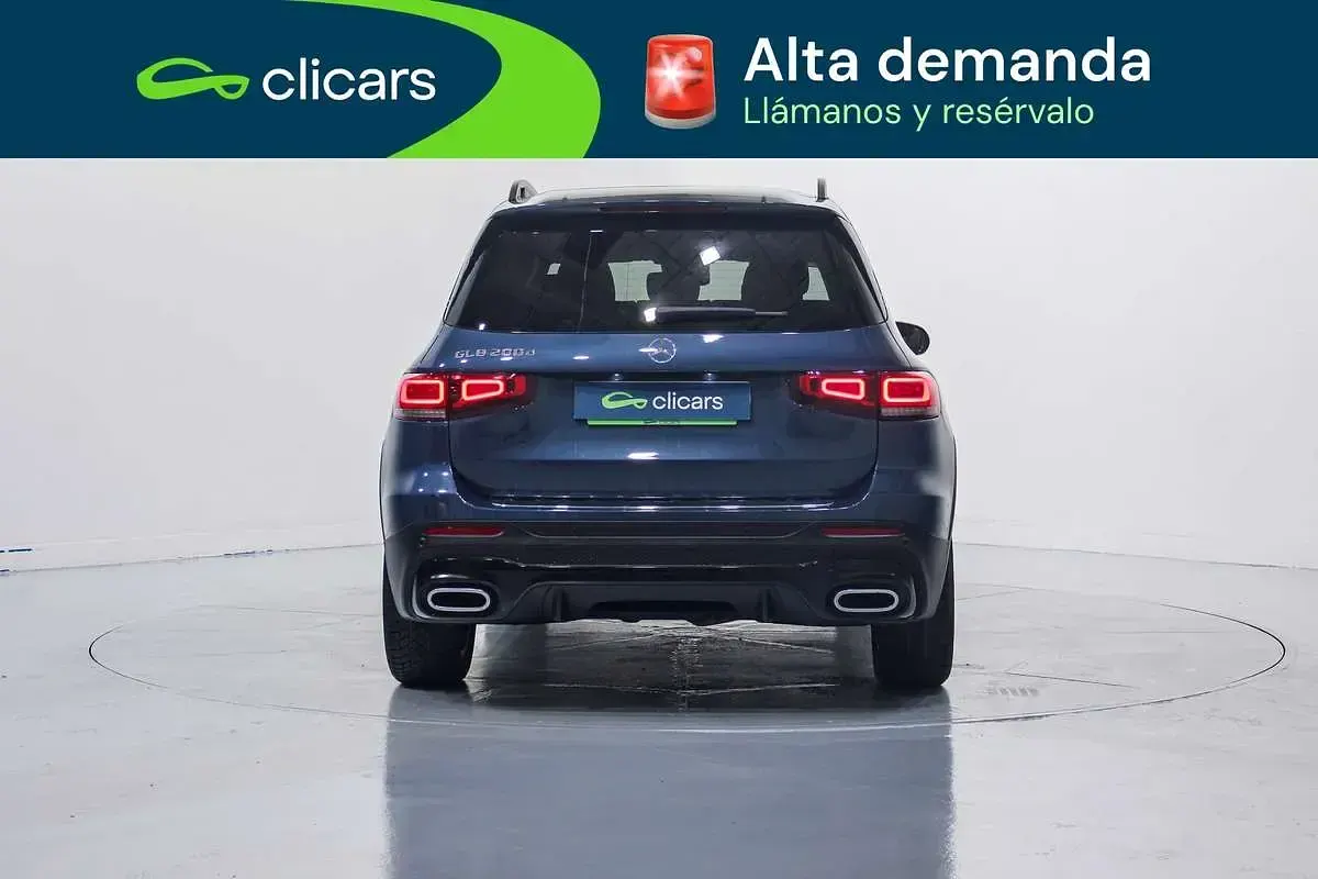 Begagnad Mercedes GLB200 150 HK (110 kW) 2021 Blå SUV