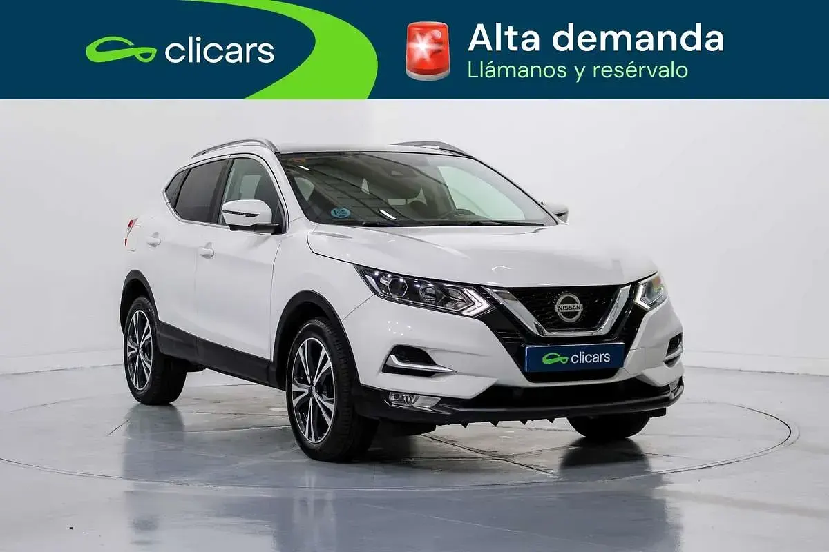 Usado Nissan Qashqai N-Connecta 140 CV (102 kW) 2019 Blanco SUV