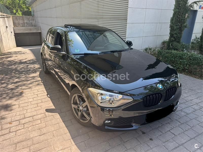 Negro Usado 2012 BMW 116 Utilitario | 8500 € (Precio justo) - Imagen 1/4