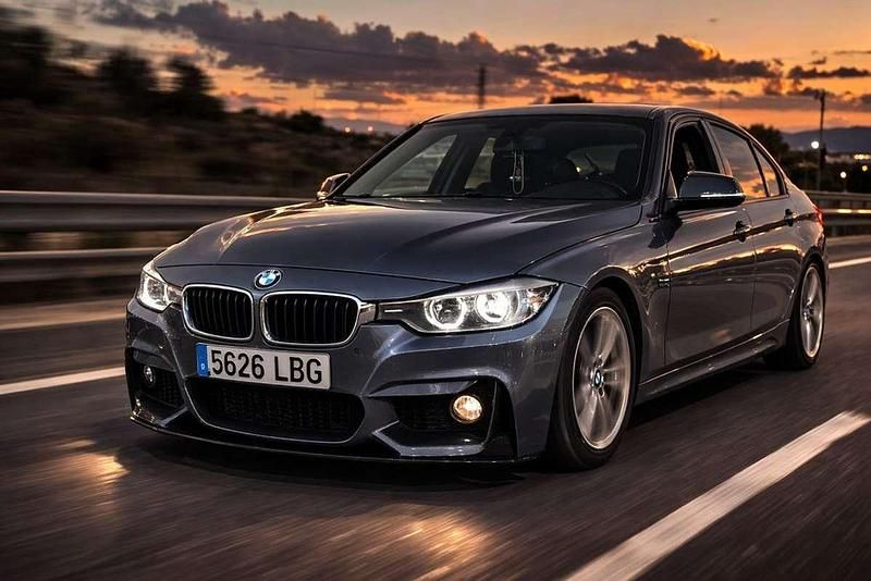 Usado BMW 316 116 CV (85 kW) 2014 Gris Berlina