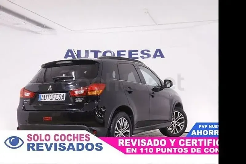 Usado Mitsubishi ASX 117 CV (86 kW) 2017 Negro SUV