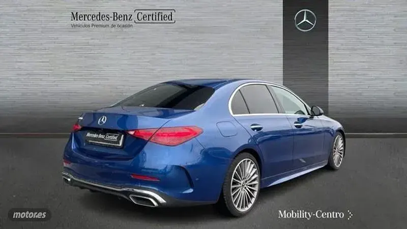 Usado Mercedes C200 163 CV (119 kW) 2023 Azul Berlina