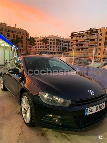 Negro Usado 2011 VW Scirocco Coupe | 8500 € (Precio justo) - Imagen 1/4