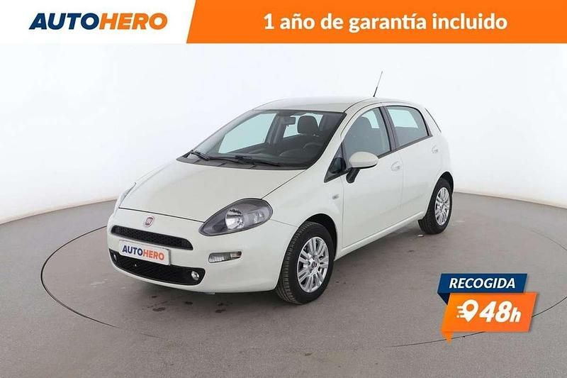 Blanco Usado 2014 Fiat Punto Lounge Utilitario | 8799 € (Precio justo) - Imagen 1/3