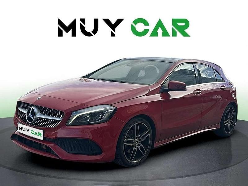 Usado Mercedes A200 136 CV (100 kW) 2018 Rojo Utilitario