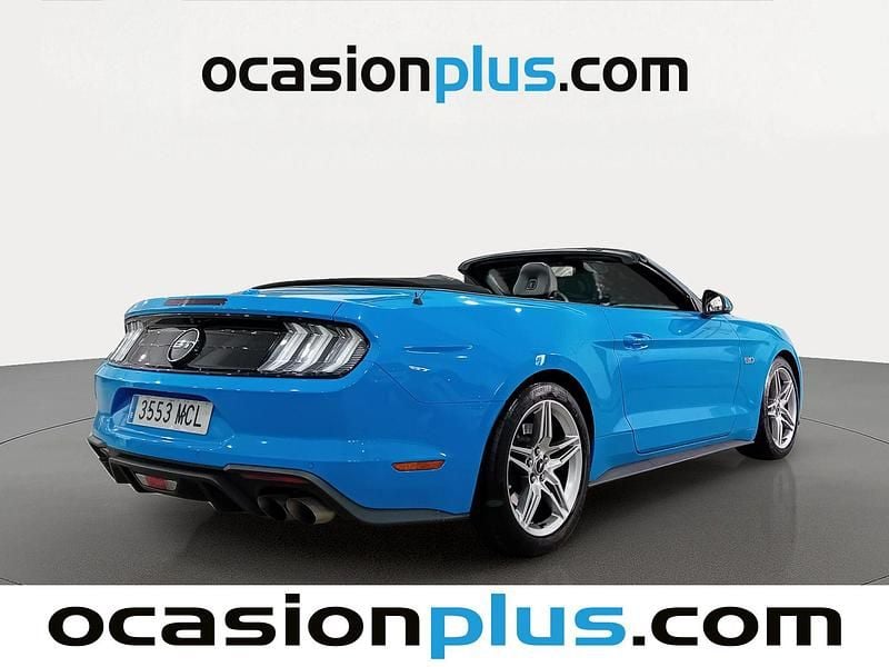 Usado Ford Mustang GT Convertible 450 CV (330 kW) 2022 Azul Descapotable