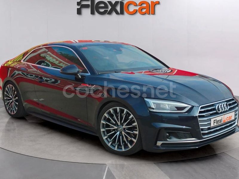 Azul Usado 2018 Audi A5 S-Line Coupe | 36.990 € - Imagen 1/4