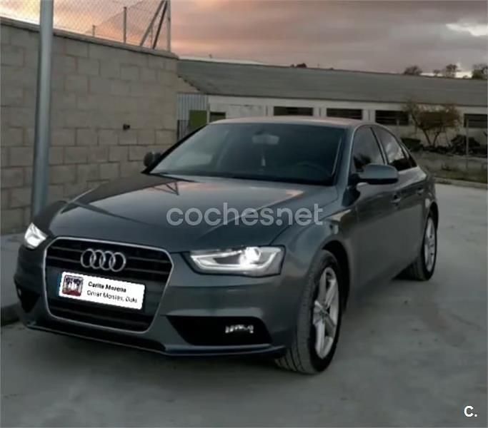 Usado Audi A4 143 CV (105 kW) 2013 Negro Berlina