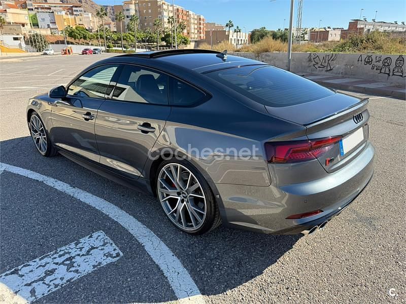 Usado Audi A5 Sportback 354 CV (260 kW) 2018 Gris / plata Utilitario