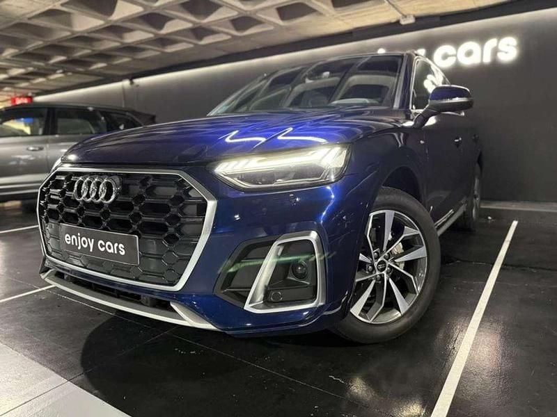 Usado Audi Q5 S-Line 204 CV (150 kW) 2023 Azul SUV