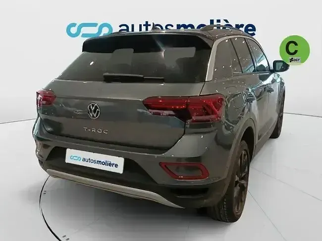 Usado VW T-Roc 110 CV (80 kW) 2023 Gris SUV