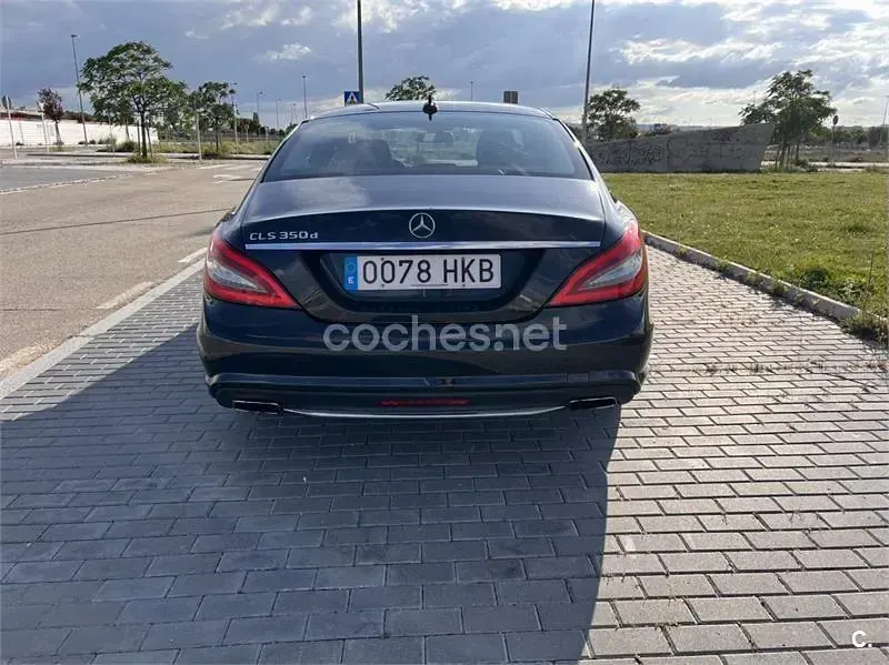 Usado Mercedes CLS350 265 CV (194 kW) 2012 Negro Berlina